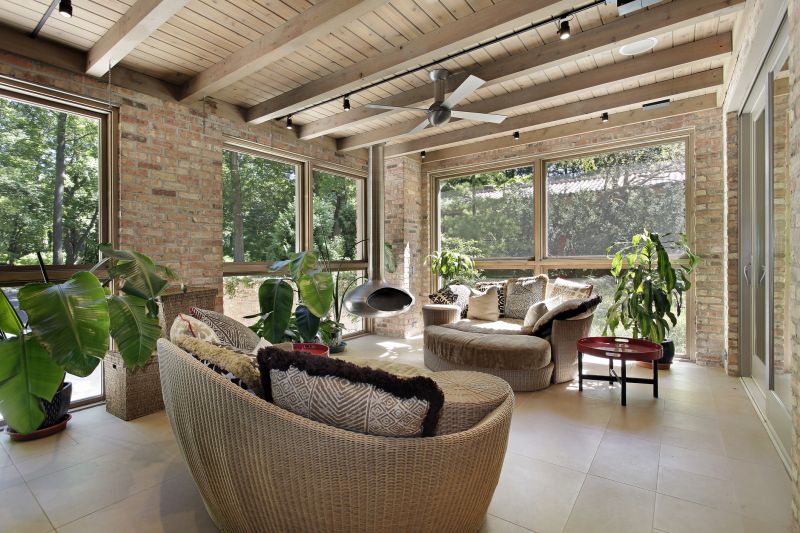 Sunroom with Garden Views