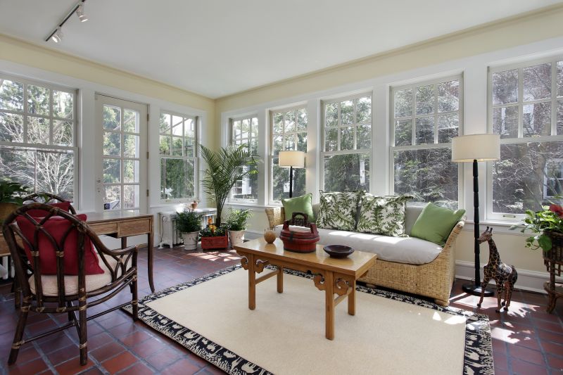 Cozy Winter Sunroom